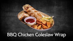 BBQ Chicken & Coleslaw Wrap